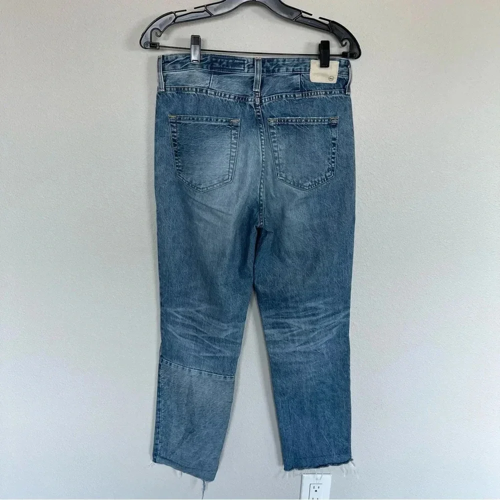 AG Phoebe Vintage High Waist Tapered Straight Leg Jeans 18 Years Vaulted 28